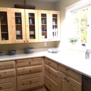 A kitchen remodel.  Of course, didn't do the Caesar stone counter